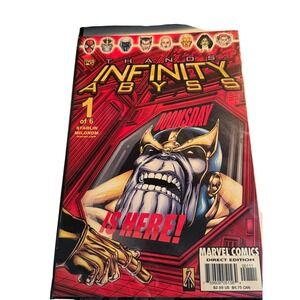 Infinity Abyss 1 Marvel Comics Thanos‎ Doomsday Direct Edition Starlin Milgrom